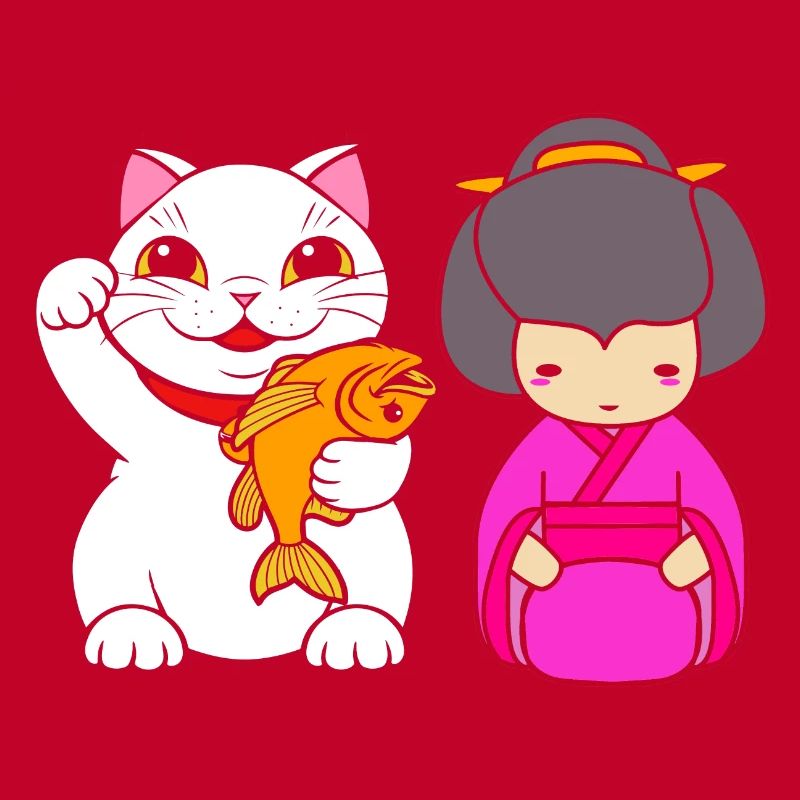 Maneki Neko Japan Glücksbringer