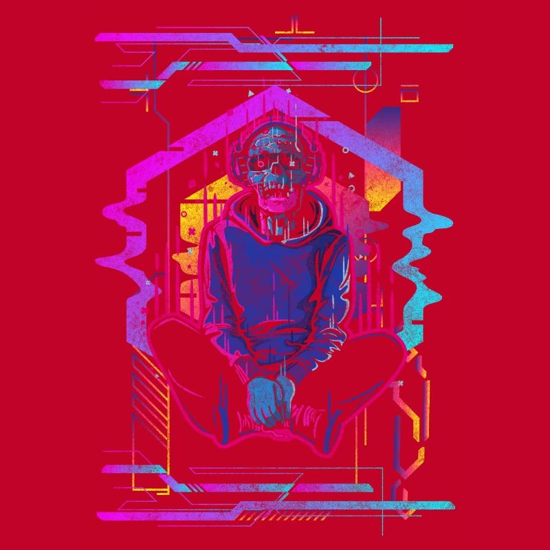 Future Android Neon Gaming