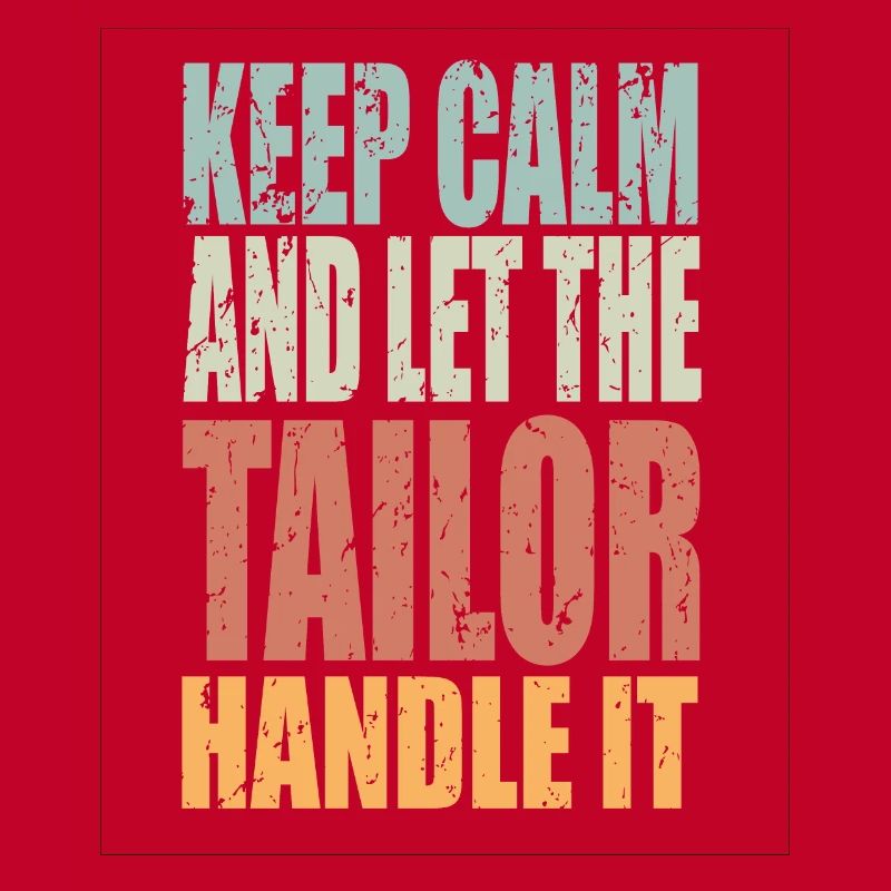 Keep Calm Schneider Spruch Schneider Geschenk