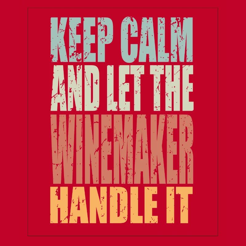 Keep Calm Winzer Spruch Winzer Geschenk