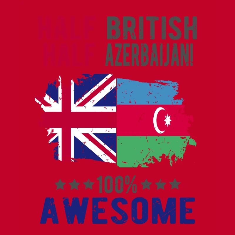 Half British Half Azerbaijanis