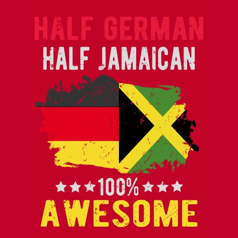 Half German Half Jamaican