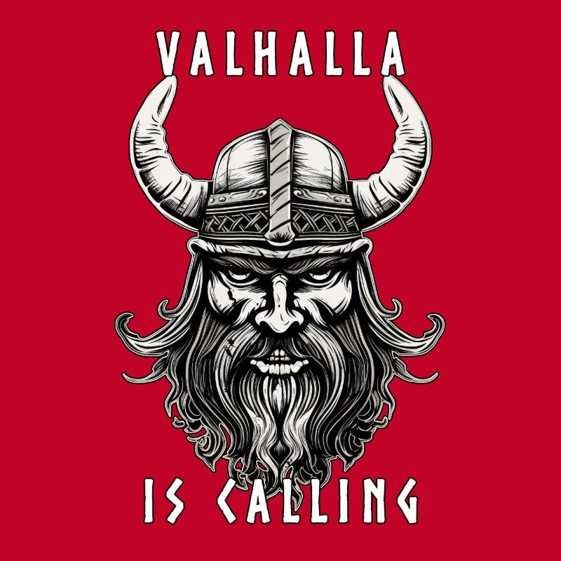 Valhalla is calling, Viking Warrior design