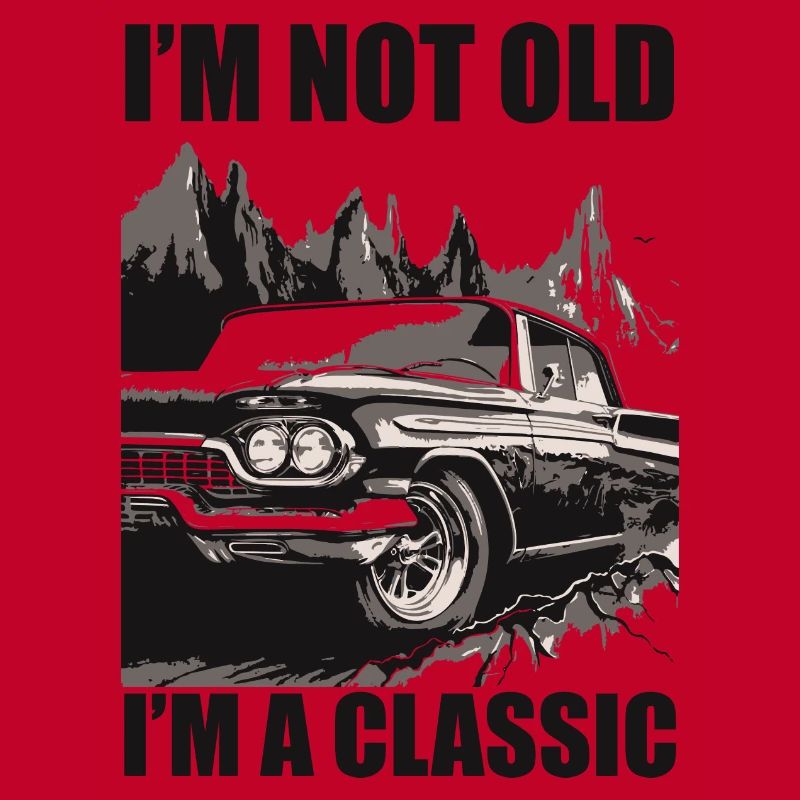 Schwarz-weiße Oldtimer
