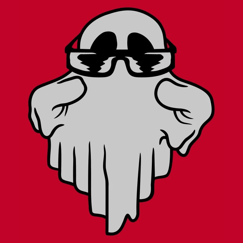 Sonnenbrille Geist Comic Halloween