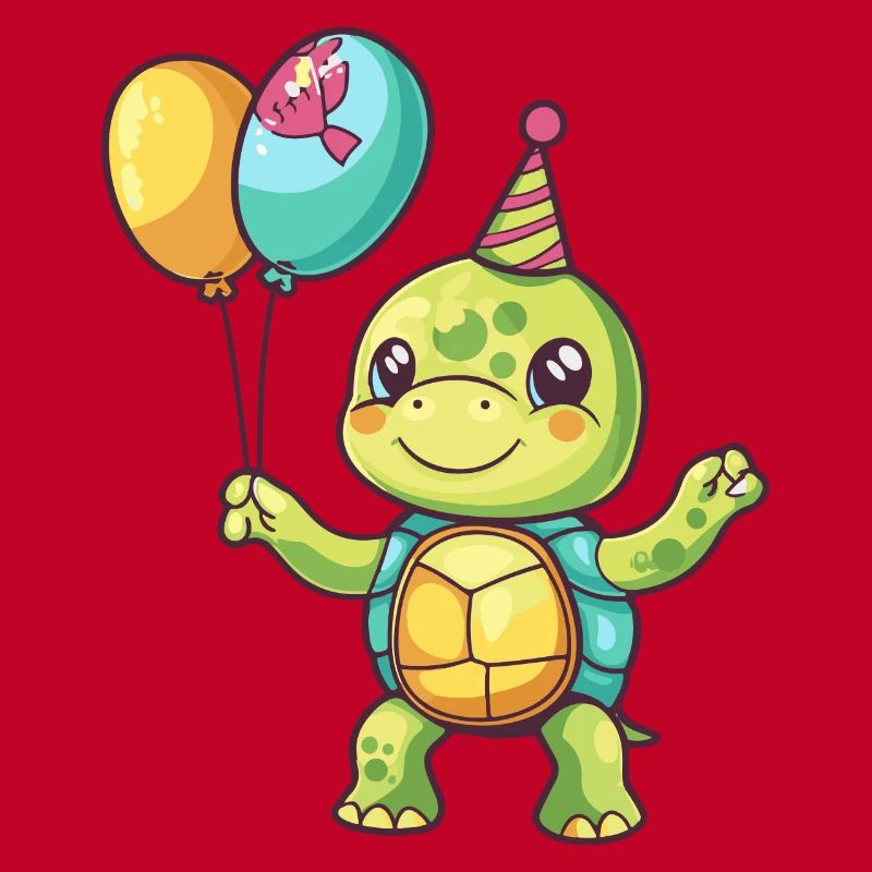 Turtle Birthday Comic