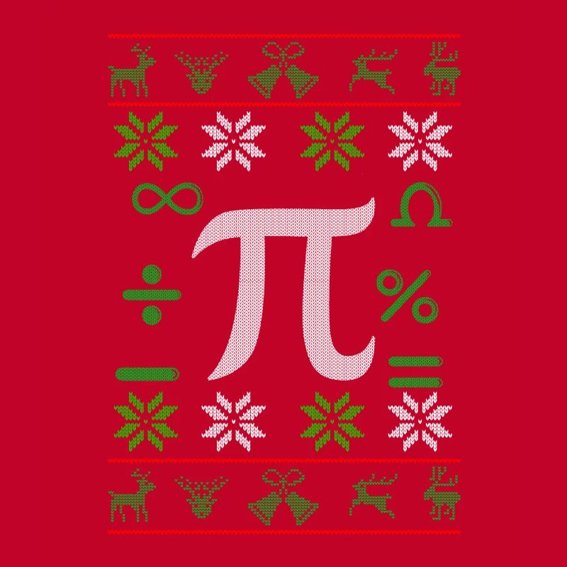 Mathematiker Pi Ugly Christmas Geschenk