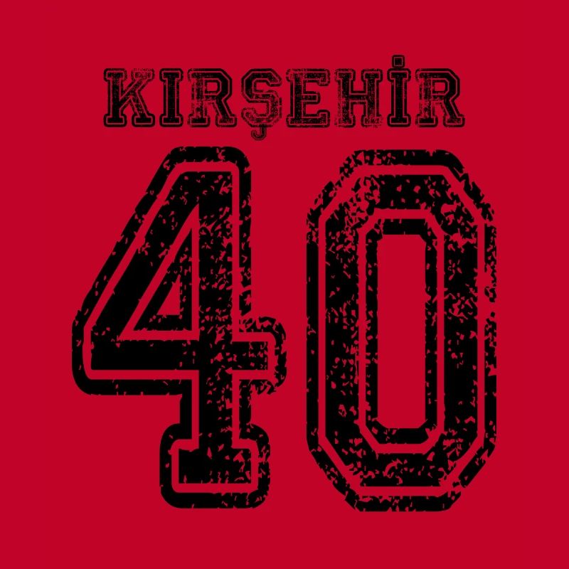 40 plaque d'immatriculation Kirsehir turque comme un cadeau