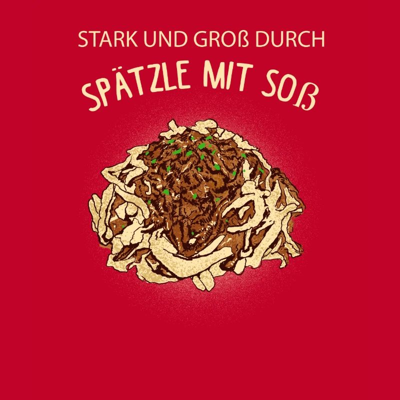 Spätzle mit Soß Geschenk Schwabe