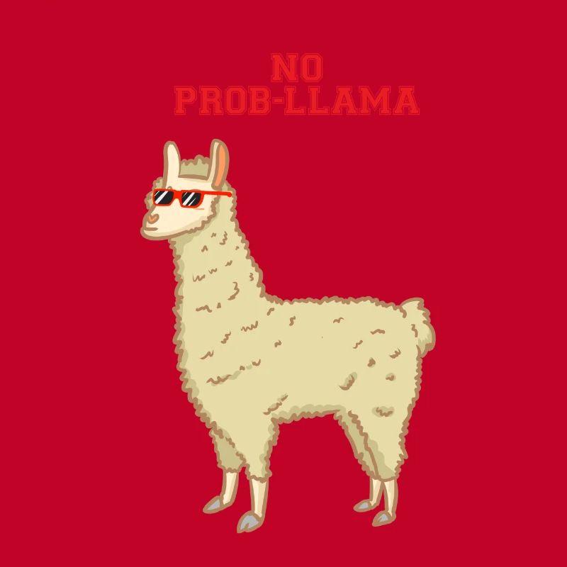 Kein Problem - no prob-llama - Lama