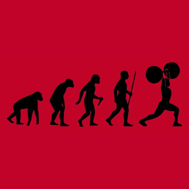 Human Evolution Weightlifting
