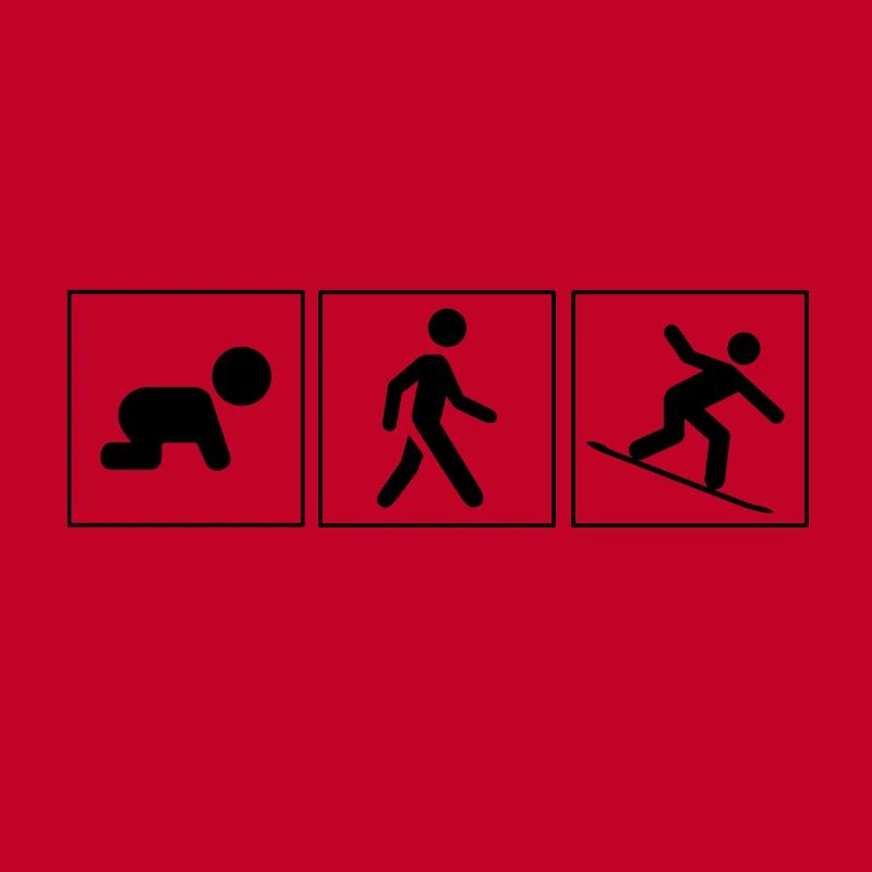 Snowboarder Evolution Snow Boarder Gift