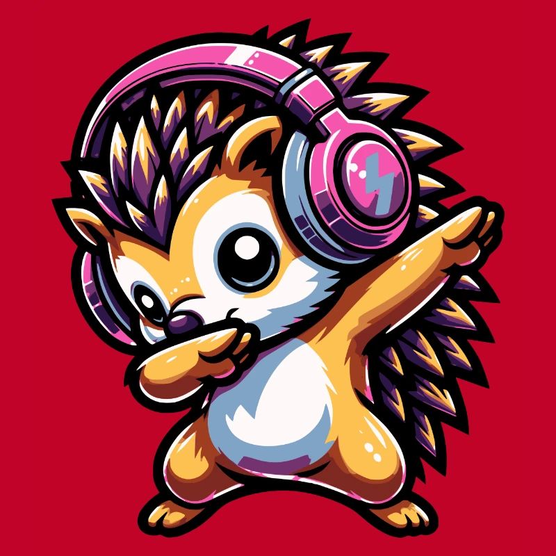 Dabbing Hedgehog