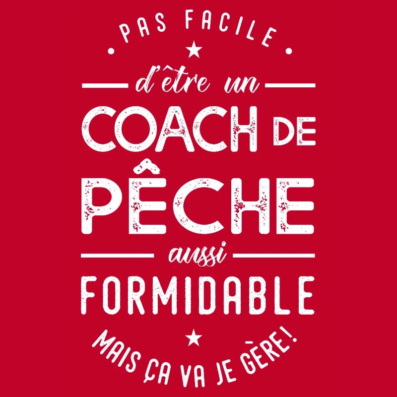 coach Pêche formidable cadeau Pêche pêcheur