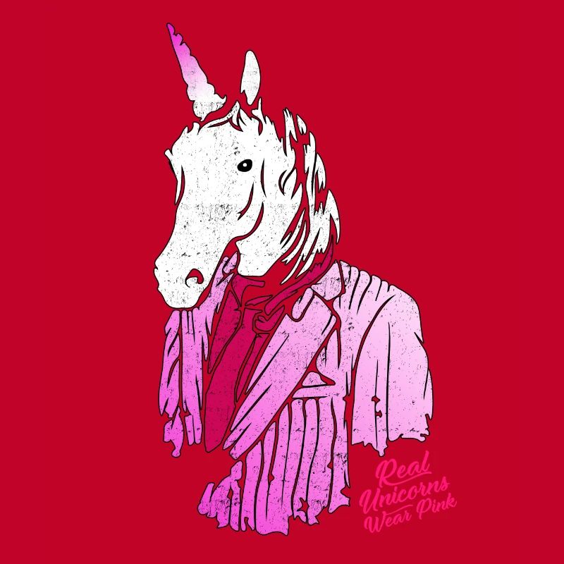 taille basse licorne rose