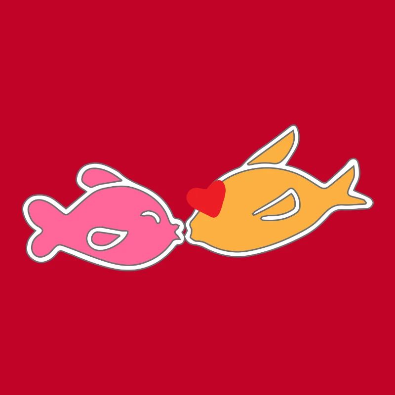 poissons baiser