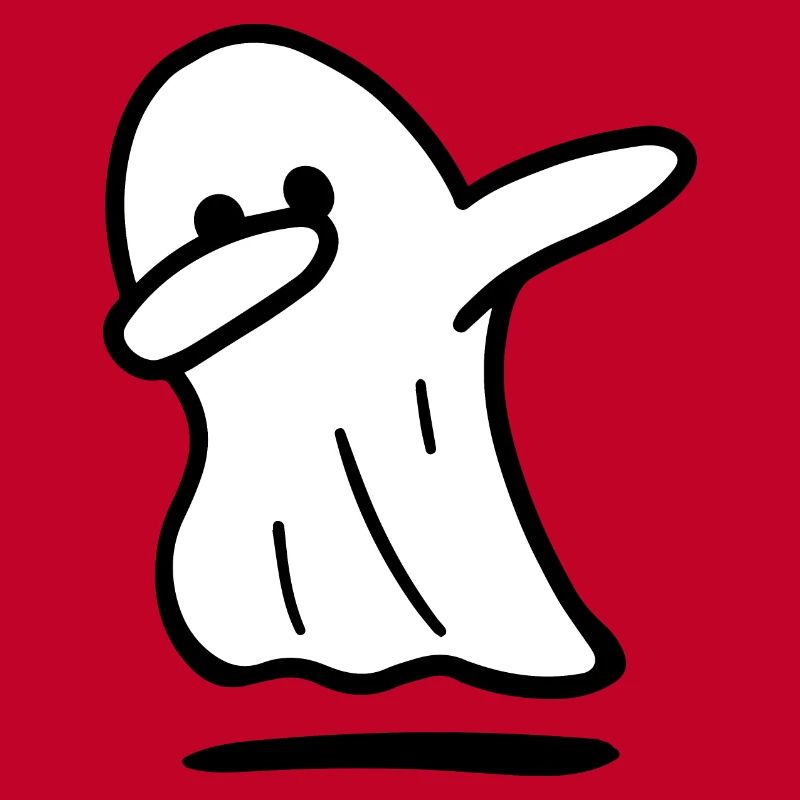 Ghost / Funny ghost / halloween / dabbing ghost