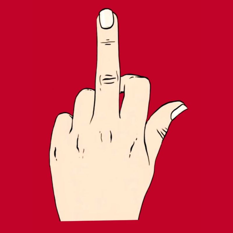 Mittelfinger Modus