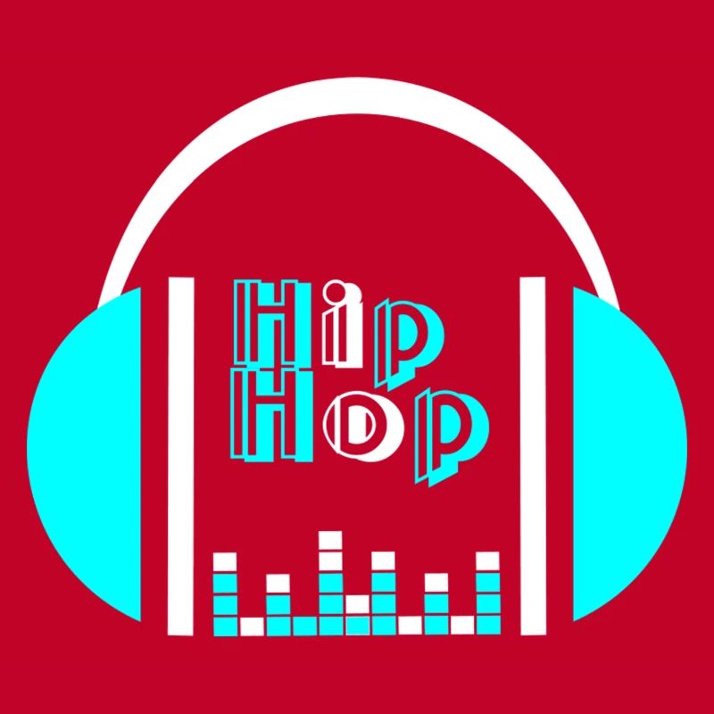 Neonkopfhörer mit Equalizer-Design