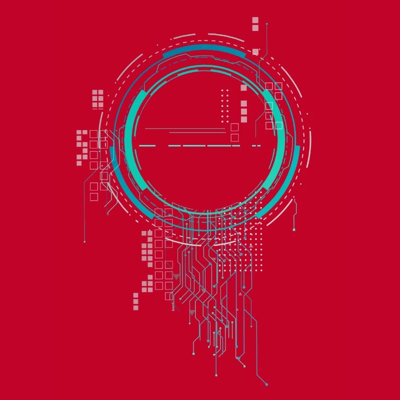 cpu pc nerd spaceship sci-fi core board lol cod