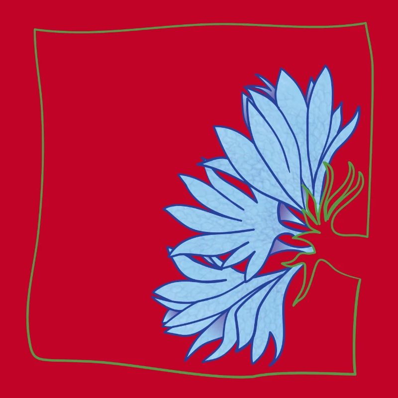 Cornflower minimalist