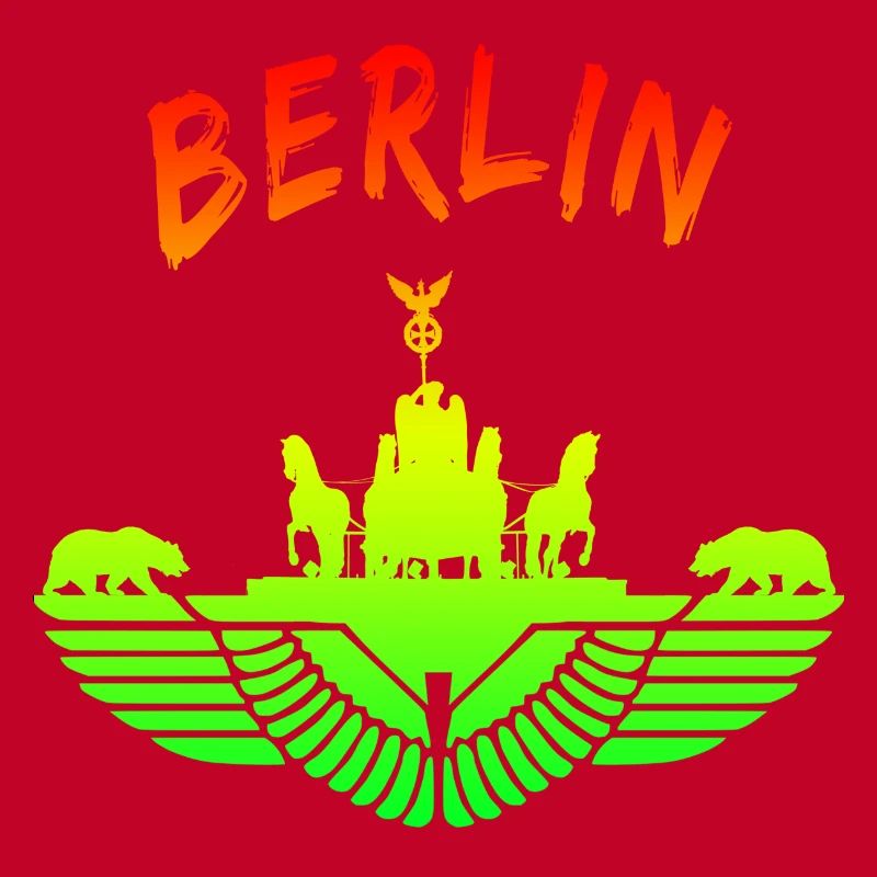 Berlin Design / Berliner Bär Brandenburger Tor