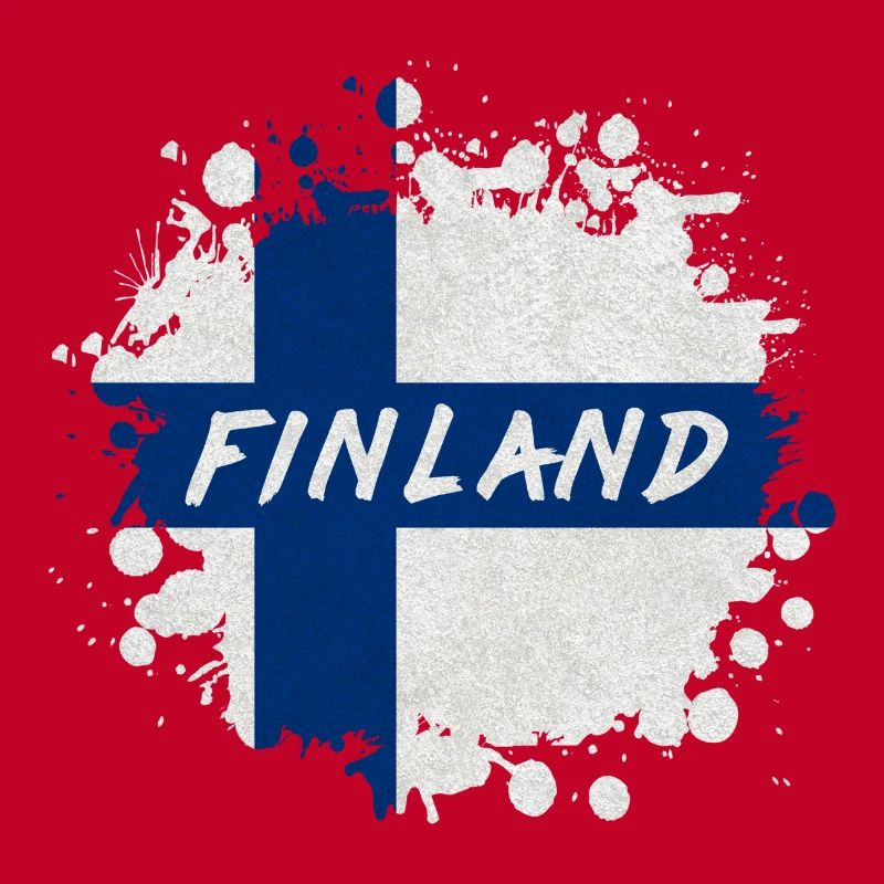 Finnland Klecks / Geschenk Finland Helsinki Turku