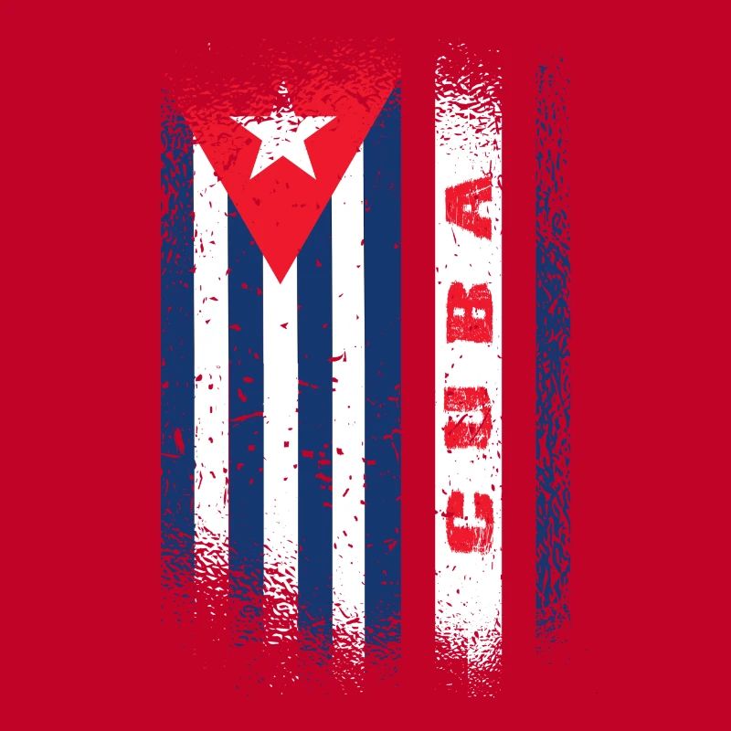 Cuba Drapeau / Cuba Cadeau Des Caraïbes La Havane
