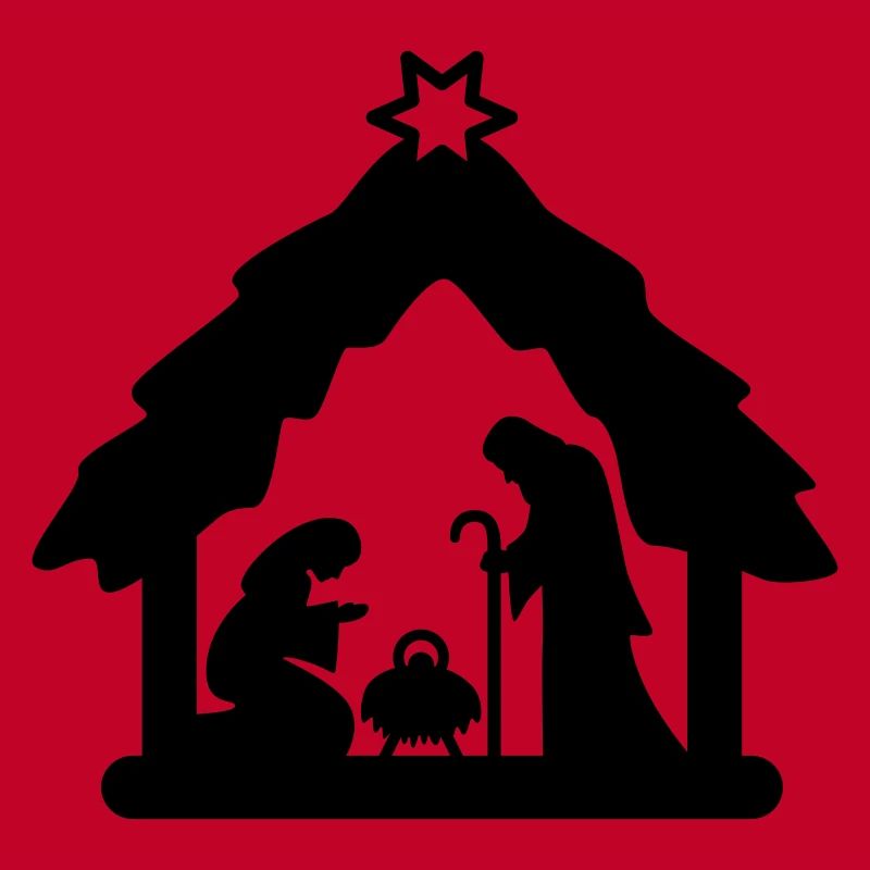 Weihnachtskrippe, Krippenfiguren, heilige Familie