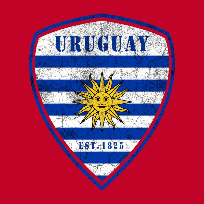 Conception d'armoiries vintage Uruguay