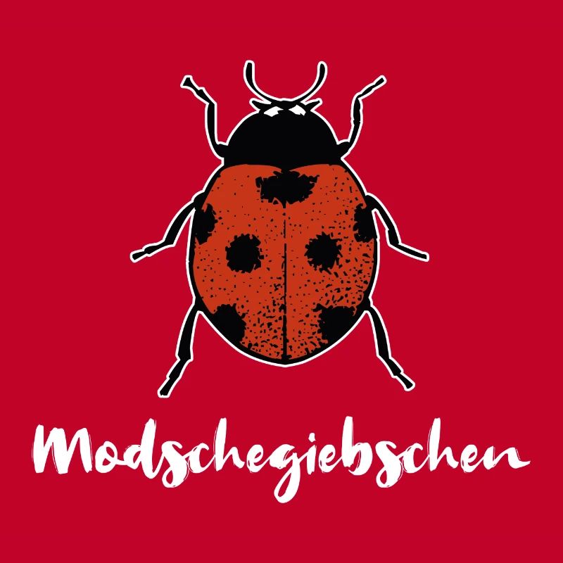 Modschegiebchen Marienkäfer Sächsisch Geschenk