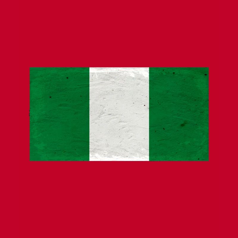 Texture du drapeau du Nigeria