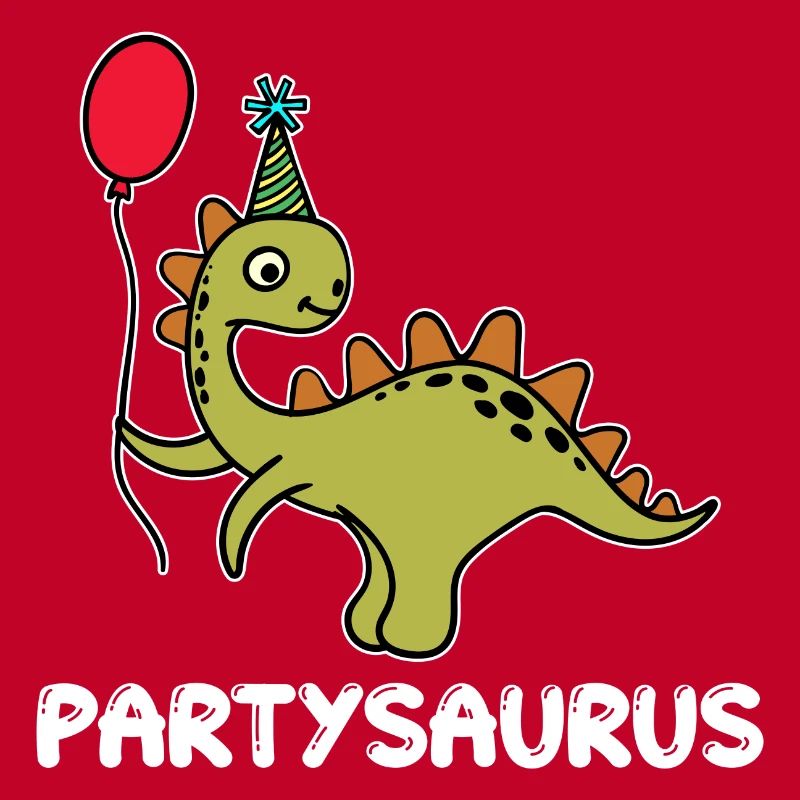 Party Machen Abfeiern Geburtstag Feiern Dino Fun
