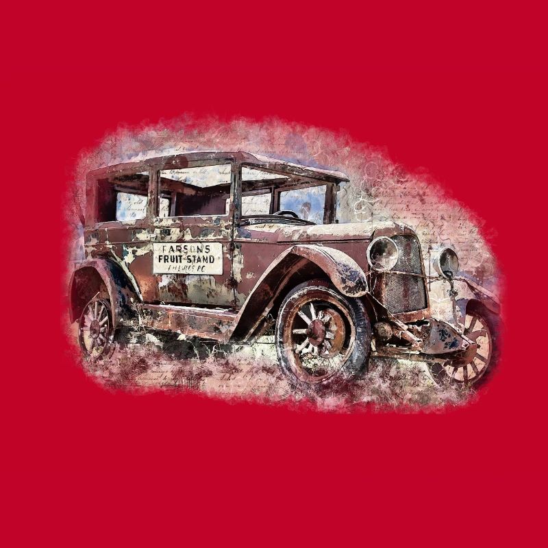 Nostalgic Old American Dream Car