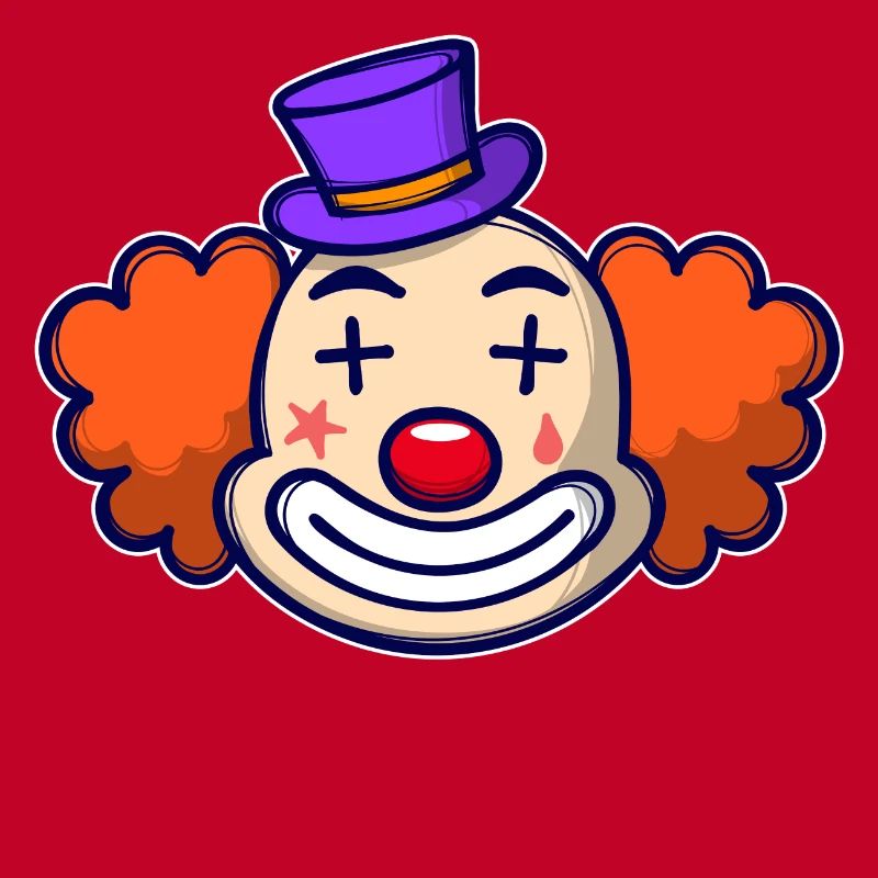 Fasching Clown Karneval