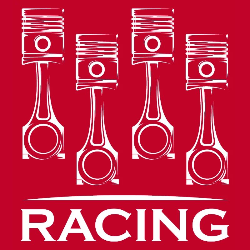 racing piston car engine icon logo icon graphic