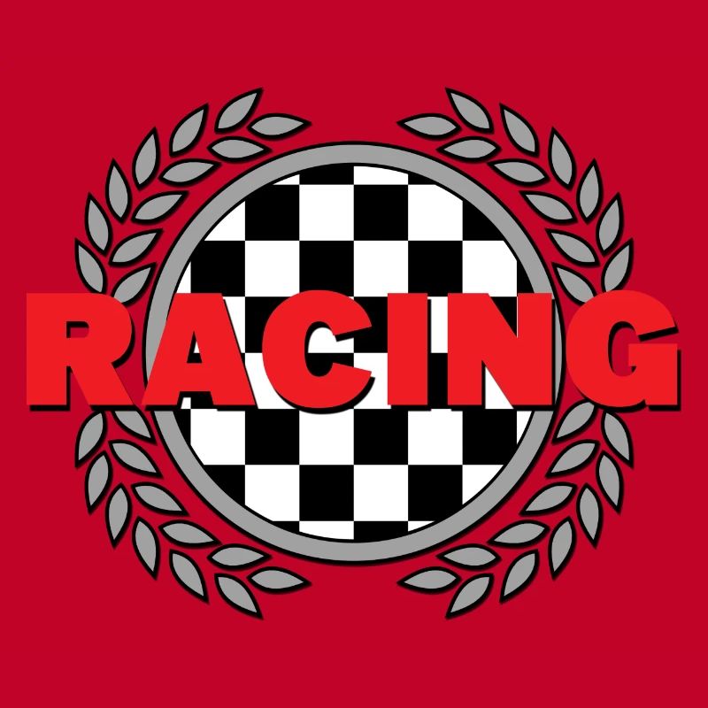 Course - Le drapeau à damier Laurel quitte Racing Sport