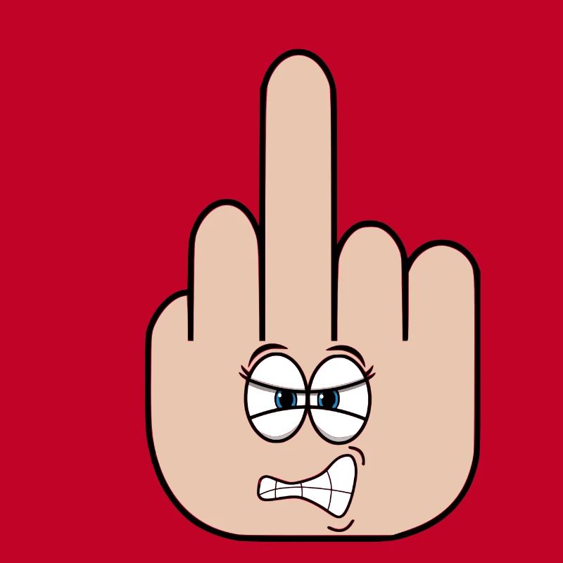 middle finger