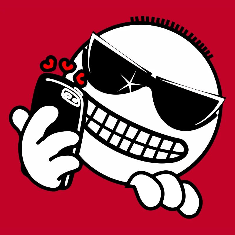 Hacker mit Telefon