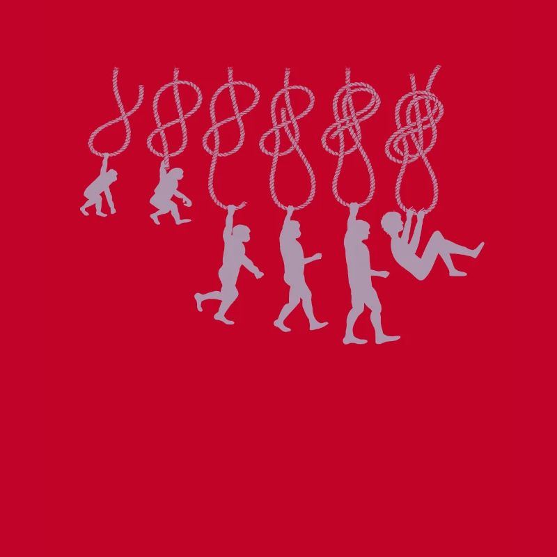 Evolution Klettern Kletterknoten Achter Knoten