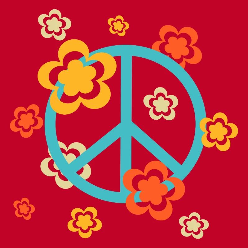 70s Flower Pattern