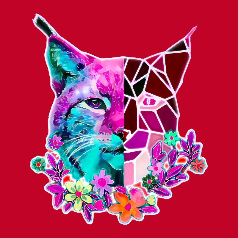 Lynx Cat Couleurs d’été