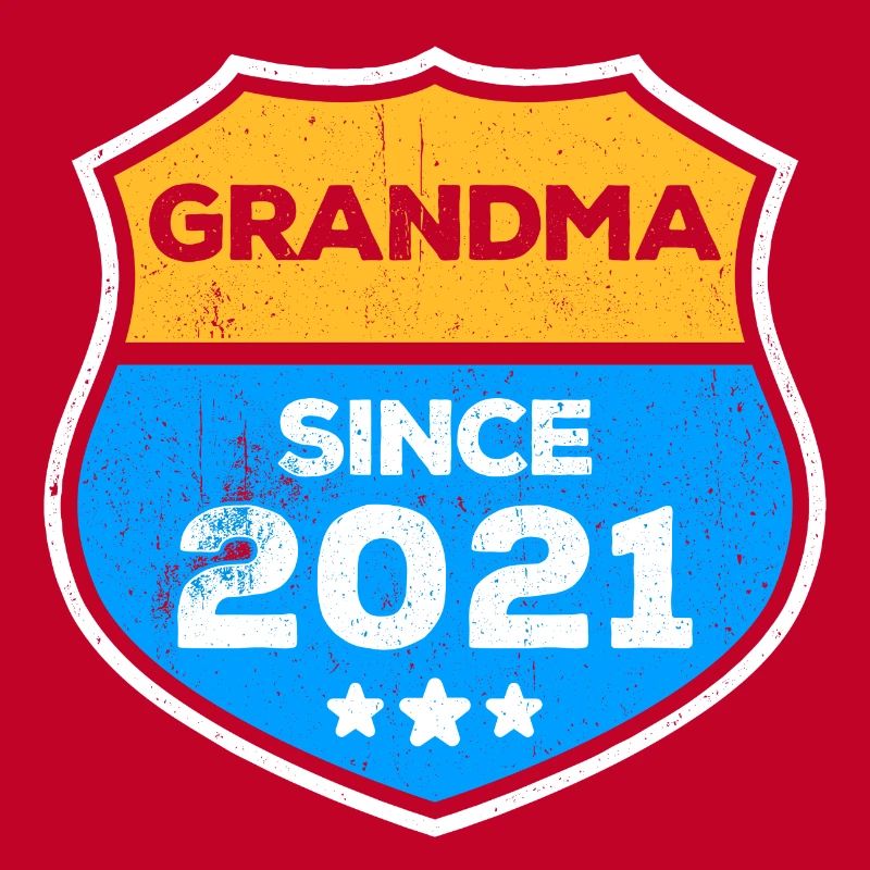 Grand-mère Grand-mère Déclaration Retraitée Grand-mère