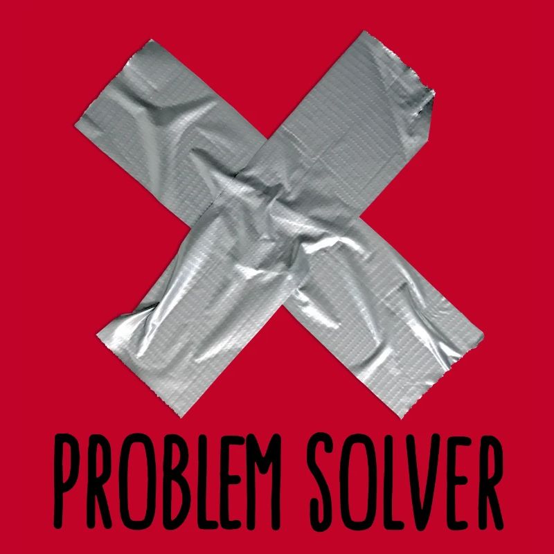 Funny Tape Man Father Problem solver