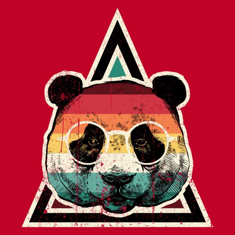 Rainbow Panda Prism