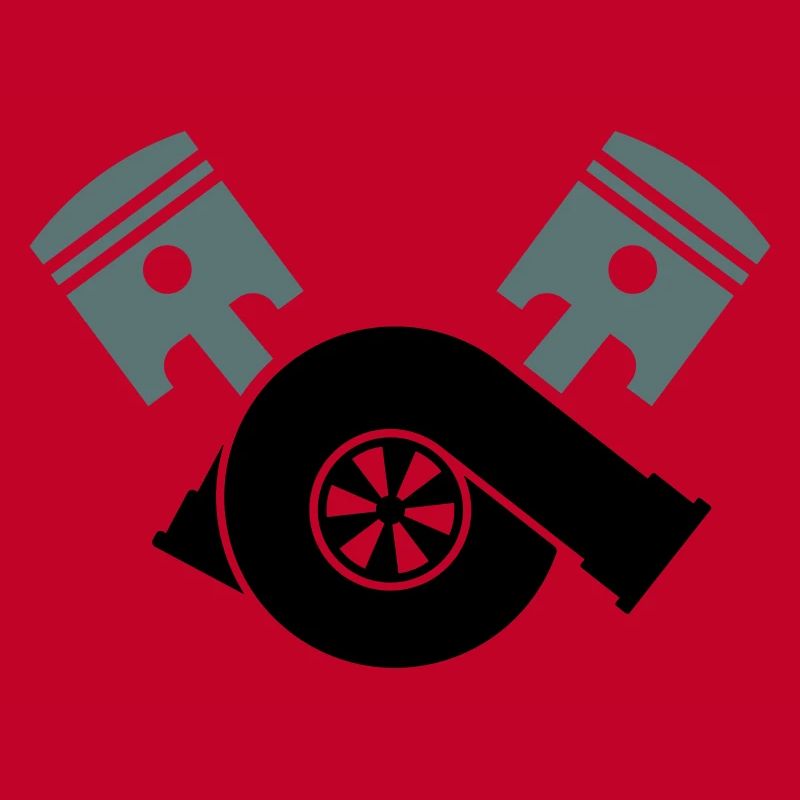 Engine Piston Turbocharger