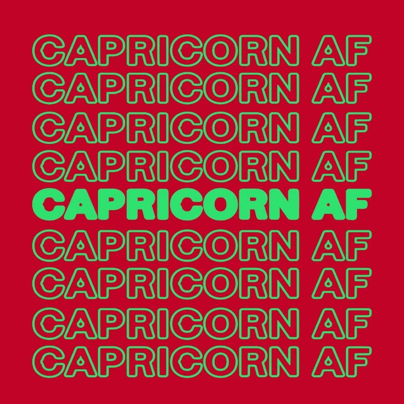 Zodiac sign Capricorn Statement Superstition