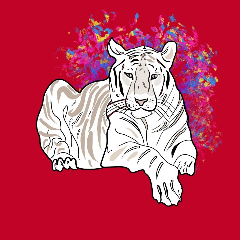 TIGRE COUCHÉ