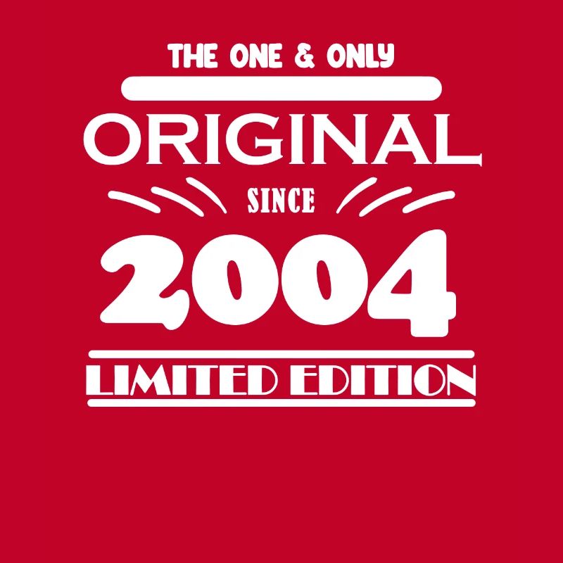 2004 - Né 2004 - Année de naissance 2004