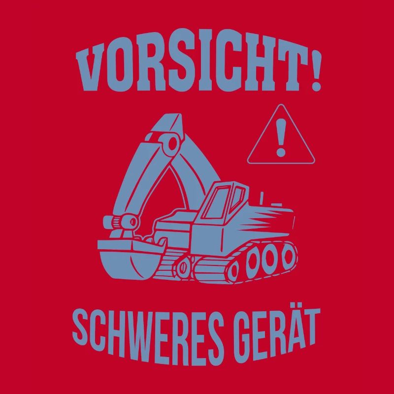 Bagger Baggerfahrer Baugeräteführer Schweres Gerät